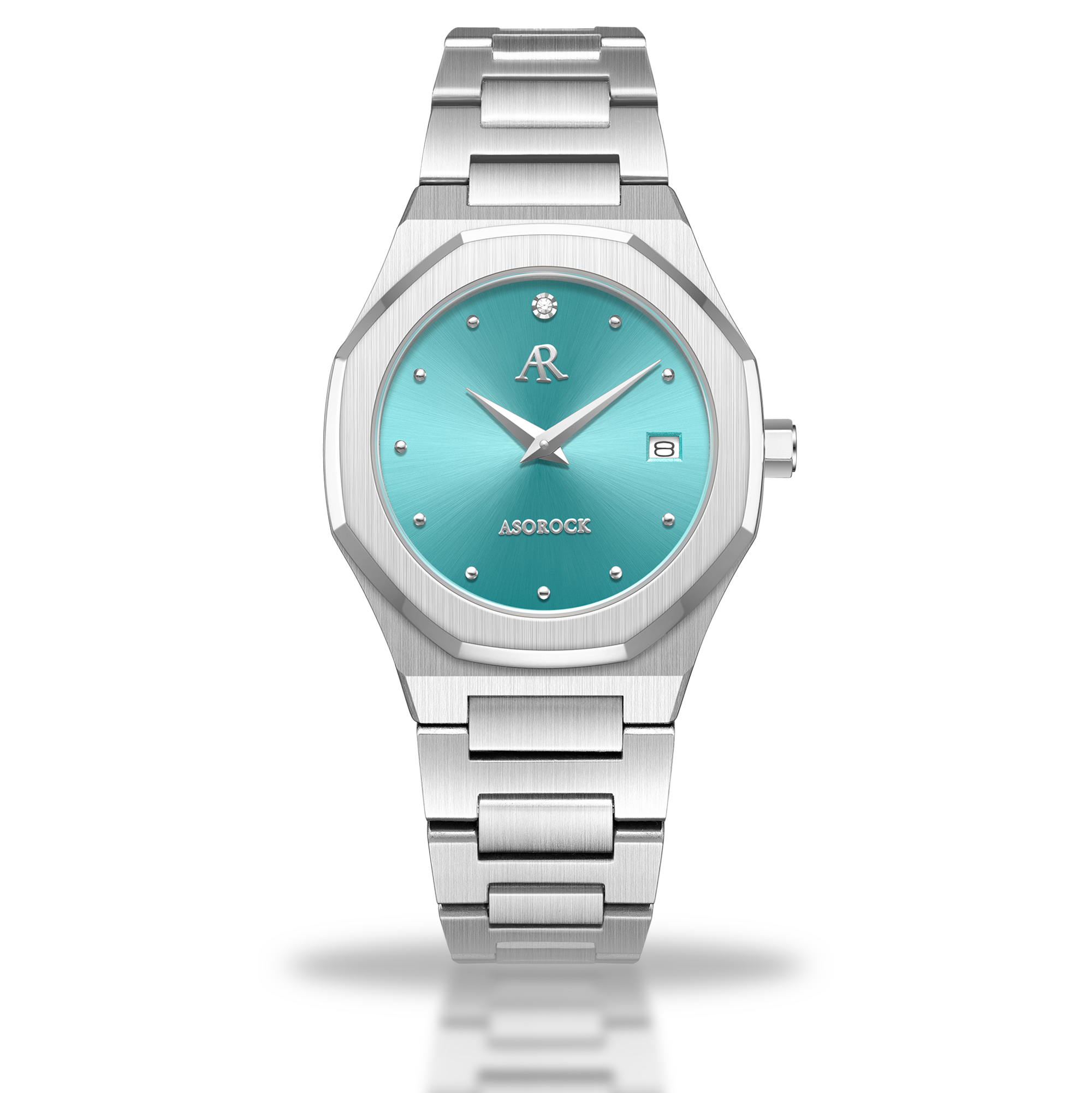 Silver/Blue turquoise dial goddess– ASOROCK WATCHES