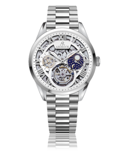 silver/white Villa tourbillon